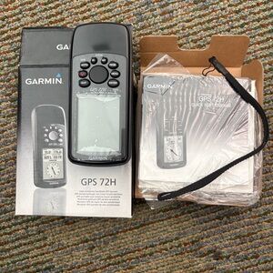 Garmin GPS 72H Handheld GPS Marine Use, Fishing, Hunting NEW USB Interface